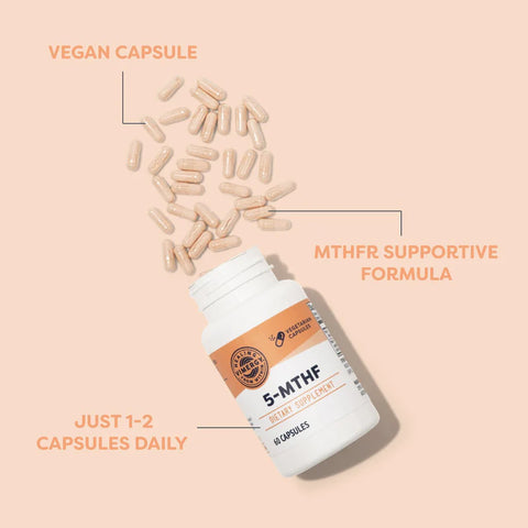 Vimergy® 5-MTHF, 60 Kaspeln 🧡