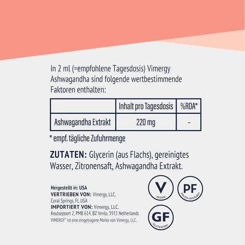 Vimergy® Ashwagandha, 115ml 🤍
