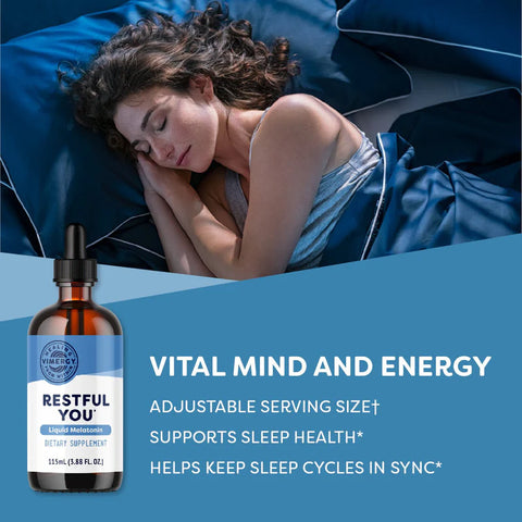 VIMERGY® Flüssiges Melatonin - Restful You 💙