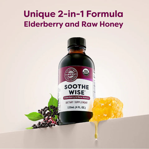 VIMERGY® Soothe Wise Elderberry Sirup 💜