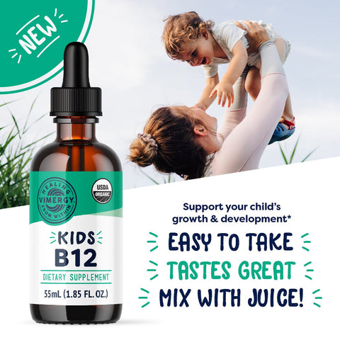Vimergy® Kids Vitamin B12 flüssig, 55ml 💚