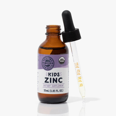 Vimergy® Kids Zink flüssig, Zinc, 55 ml 💜