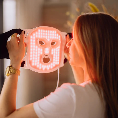 LIROMA® LED - Lichttherapiemaske mit Infrarot- und Rotlicht