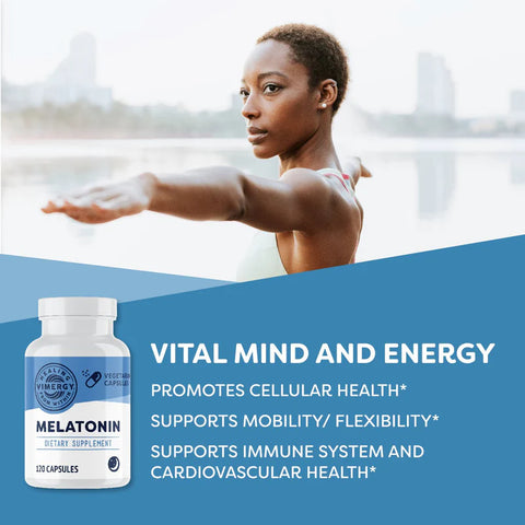 Vimergy® Melatonin, 120 Kapseln 💙