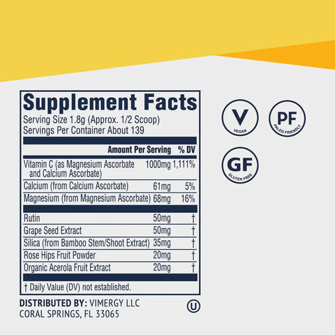 Vimergy® Micro-C Immune Power™, 250g 💛