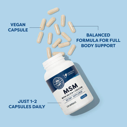 Vimergy® MSM Kapseln, 120 Kaspeln 💙