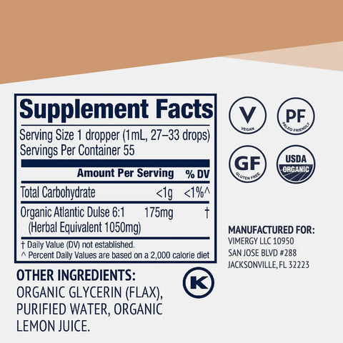 Vimergy® Atlantic Dulse, 55ml 🤎