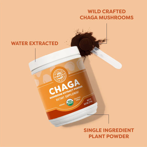 Vimergy® Chaga Extrakt-Pulver, 50g 🧡