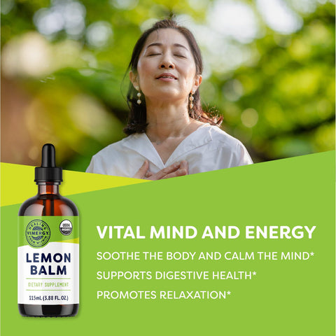 Vimergy® Zitronenmelisse flüssig, Lemon Balm, 115ml 💚