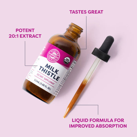 Vimergy® Mariendistel, Milk Thistle, 115ml 🩷