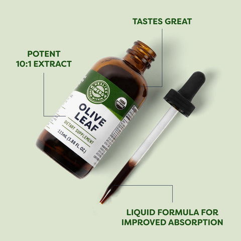 Vimergy® Olivenblatt, Olive Leaf, 115ml 🖤