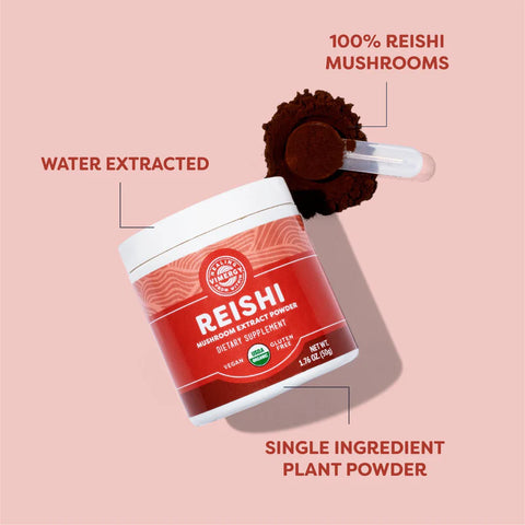 Vimergy® Reishi Extrakt Pulver, 50g ❤️