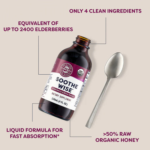 VIMERGY® Soothe Wise Elderberry Sirup 💜