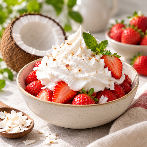 MorgenLand Bio Vegane Schlagcreme auf Kokosbasis – 250 ml