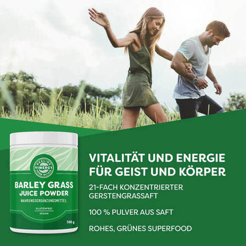 Vimergy® Gerstengrassaft Pulver - Barleygrass, 500g
