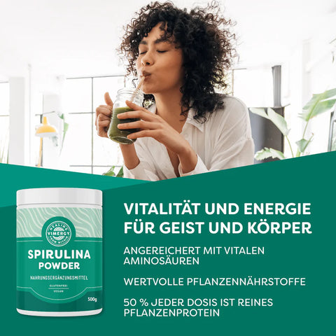 Vimergy® Spirulina Pulver, 500g