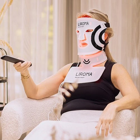 LIROMA® LED - Lichttherapiemaske mit Infrarot- und Rotlicht