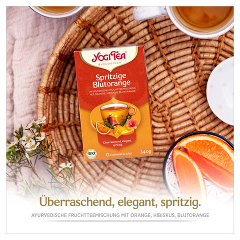 Yogi Tea - Spritzige Blutorange, 17 Teebeutel