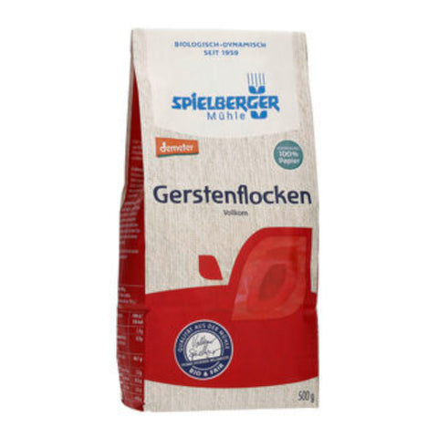 Spielberger Mühle - Bio Gerstenflocken , Demeter 500g