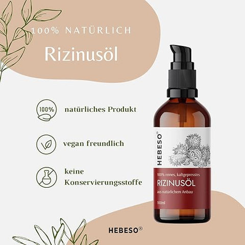 Hebeso - Rizinusöl, 100ml