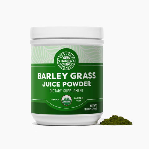 Vimergy® Gerstengrassaft Pulver - Barleygrass 💚 - MHD 10|26 & 09|26