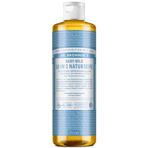 Dr. Bronner´s 18-IN-1 Naturseife - verschiedene Sorten 475ml