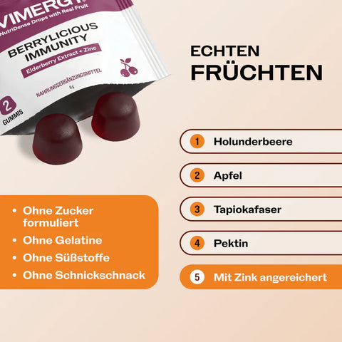 Vimergy® Berrylicious Immunity Drops 💜