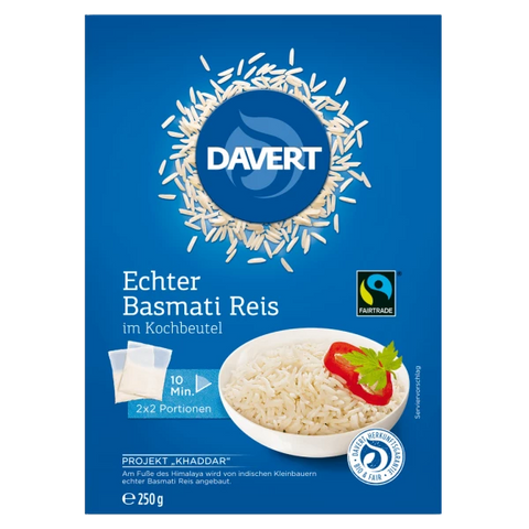 Davert - Basmati-Reis im Kochbeutel, demeter