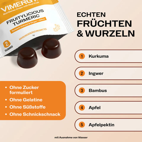 Fruitylicious Turmeric Drops 🧡