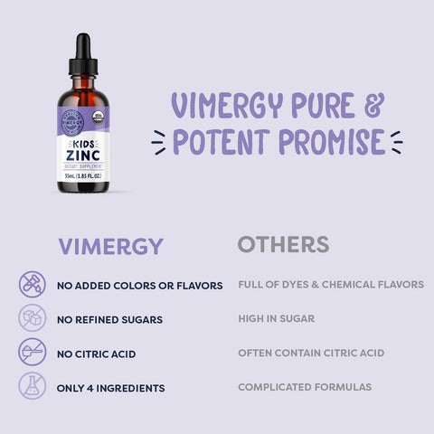 Vimergy® Kids Zink flüssig, Zinc, 55 ml