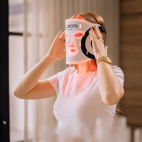 LIROMA® LED - Lichttherapiemaske mit Infrarot- und Rotlicht
