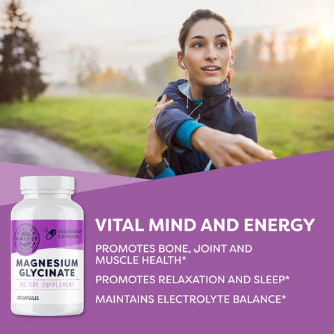 Vimergy® Magnesium Glycinate, 180 Kapseln