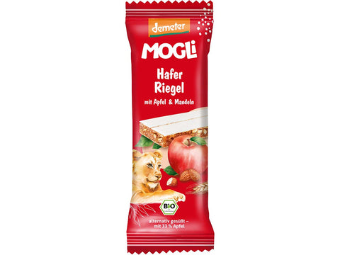 Mogli - Hafer Apfel Riegel, demeter