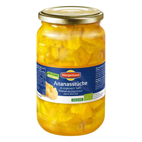 MorgenLand - Ananasstücke, in eigenem Saft