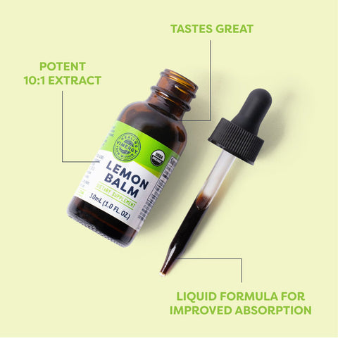 Vimergy® Zitronenmelisse flüssig, Lemon Balm, 115ml