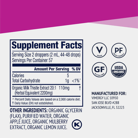 Vimergy® Mariendistel, Milk Thistle, 115ml