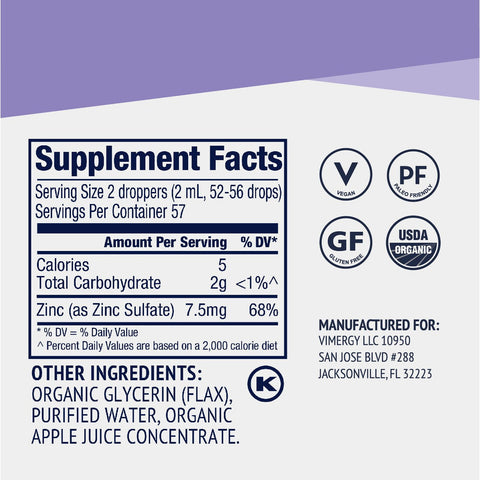 Vimergy® Zink flüssig, Zinc, 115ml