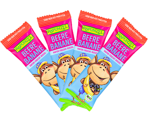Rapunzel - Kinder Hafer-Frucht-Riegel Beere-Banane