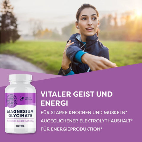 Vimergy® Magnesium Glycinate, 180 Kapseln 💜